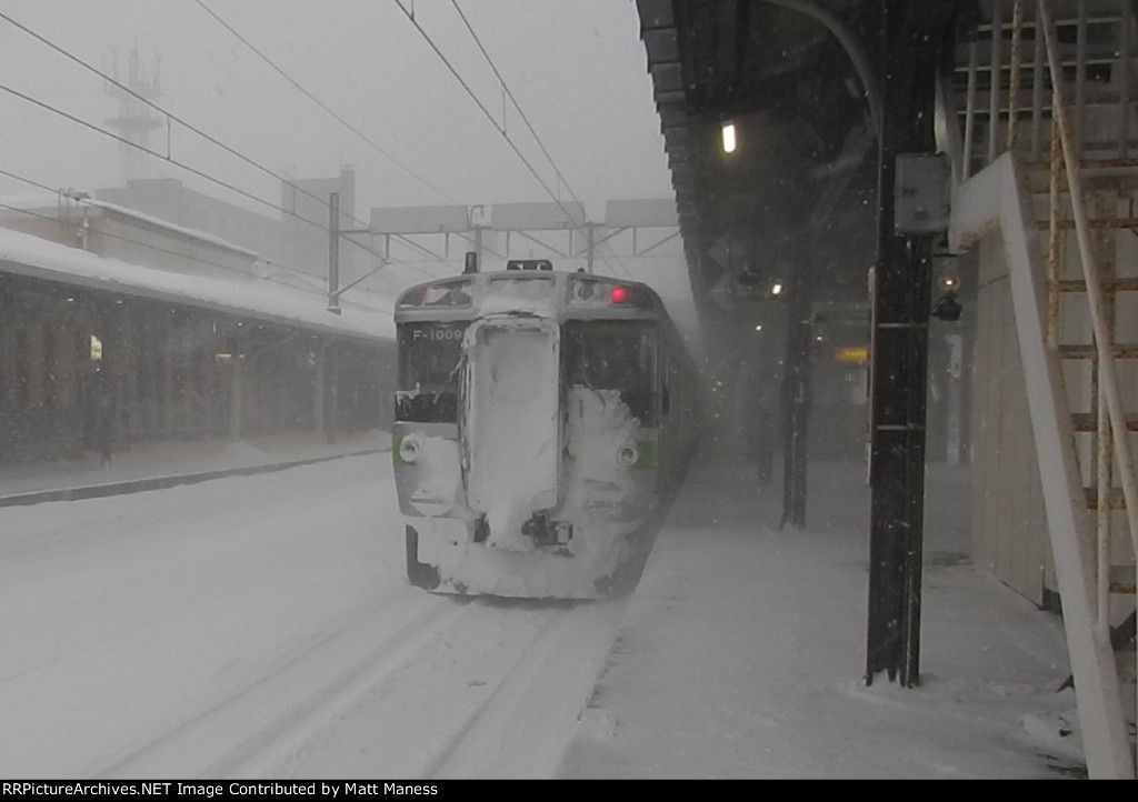 Heavy wind and snow